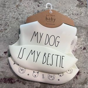 Rae Dunn Baby Bibs